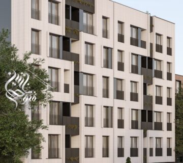 طراحی نمای مدرن توسط گروه معماری متئور آرک