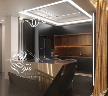 طراحی آشپزخانه توسط گروه معماری متئورآرک