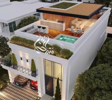 طراحی روف گاردن و محوطه توسط گروه معماری متئورآرک